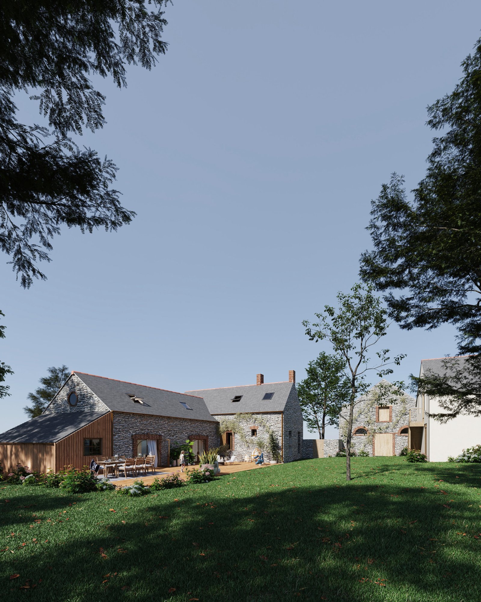 Vue 02 - Jardin