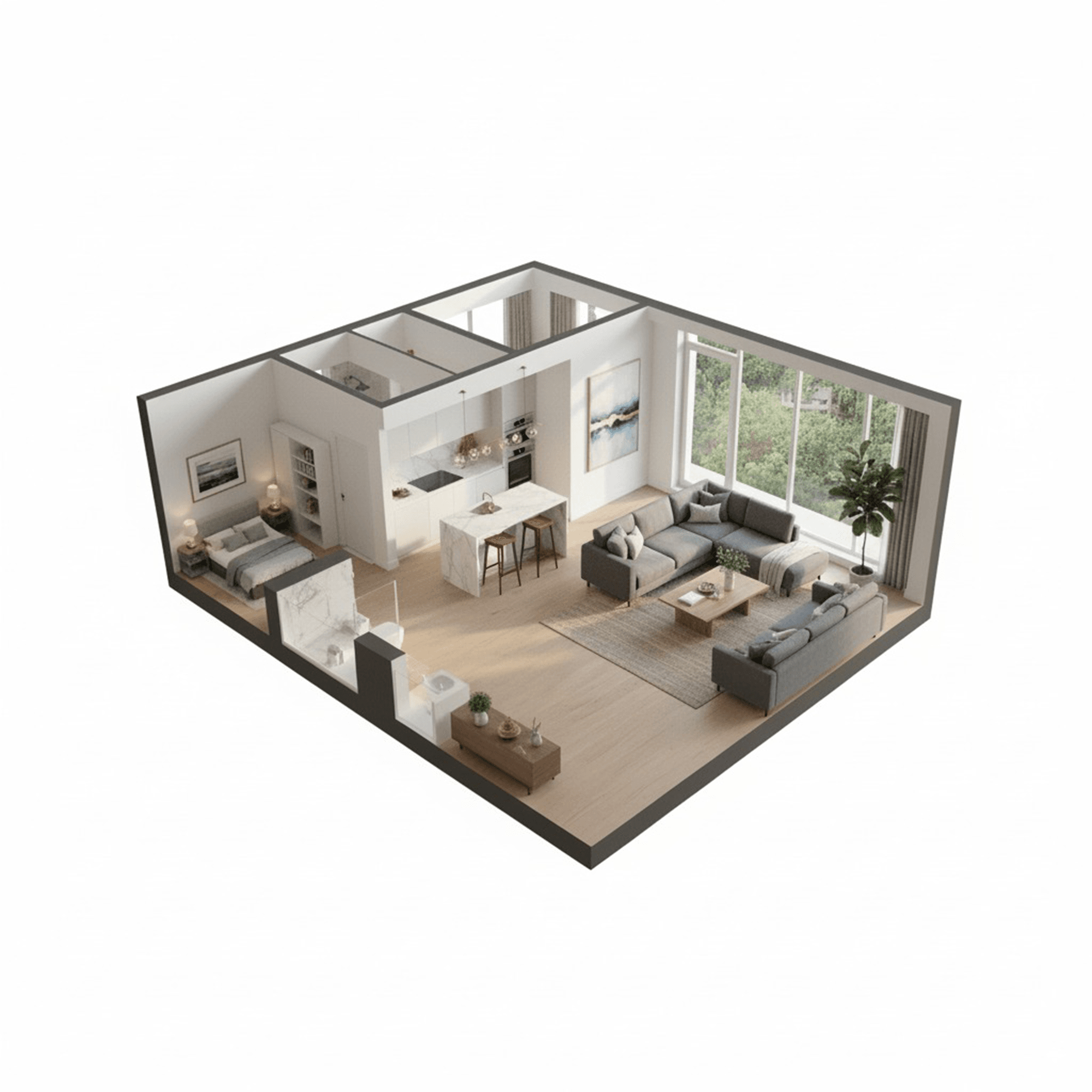 Plan de vente appartement
